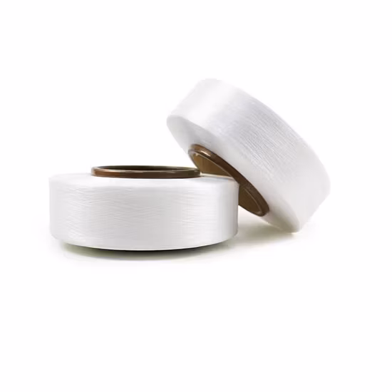 Сырье для пряжи из спандекса для детских подгузников, высокоэластичная пряжа белого цвета на заказ